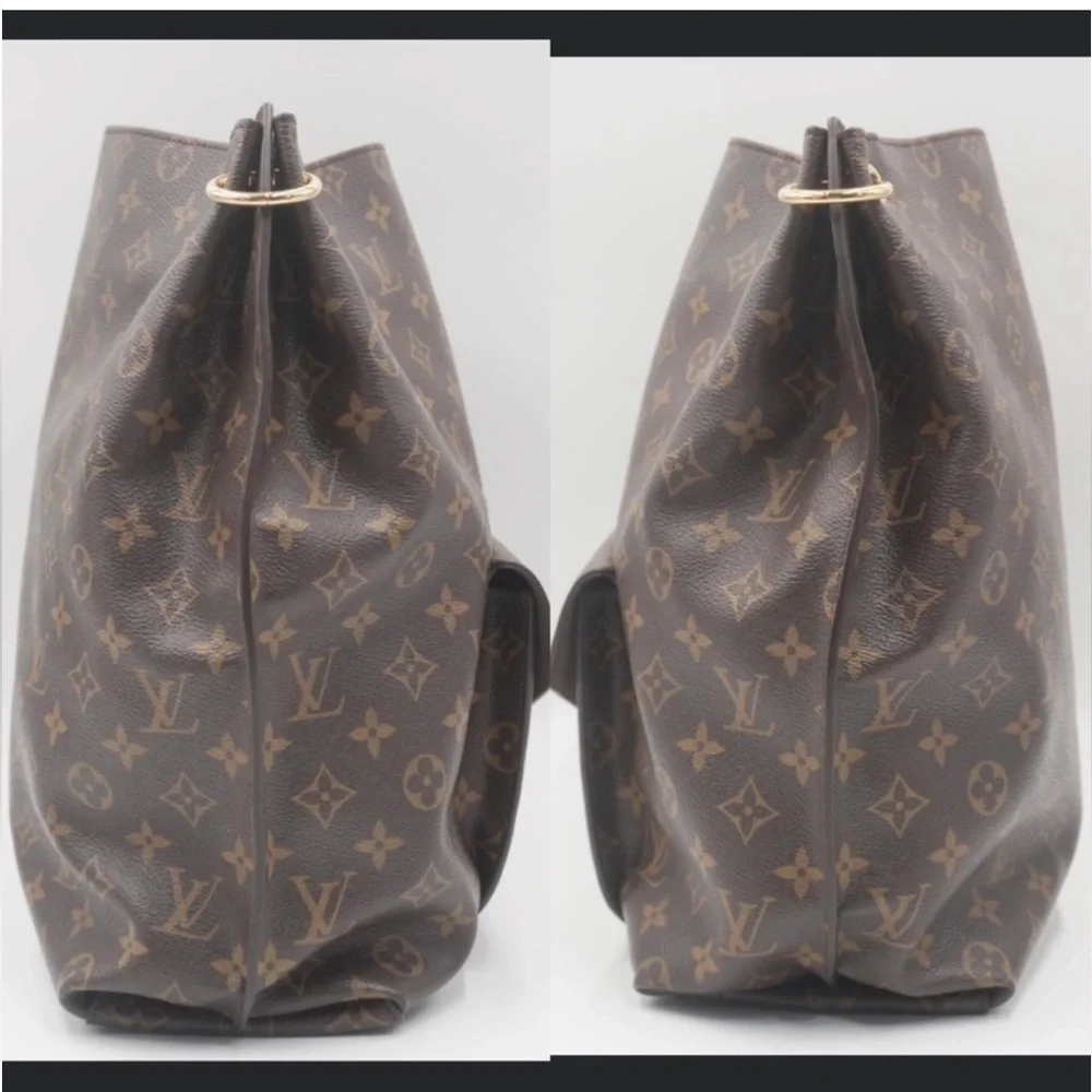 💎LIKE NEW 💎 CELEBRITY LOUIS VUITTON METIS HOBO BAG ANGELINA JOLIE - Picture 9 of 14